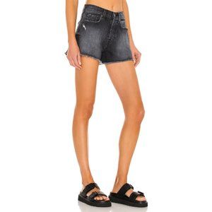 NWT [7 For All Mankind] Monroe Short in Eclipse Black